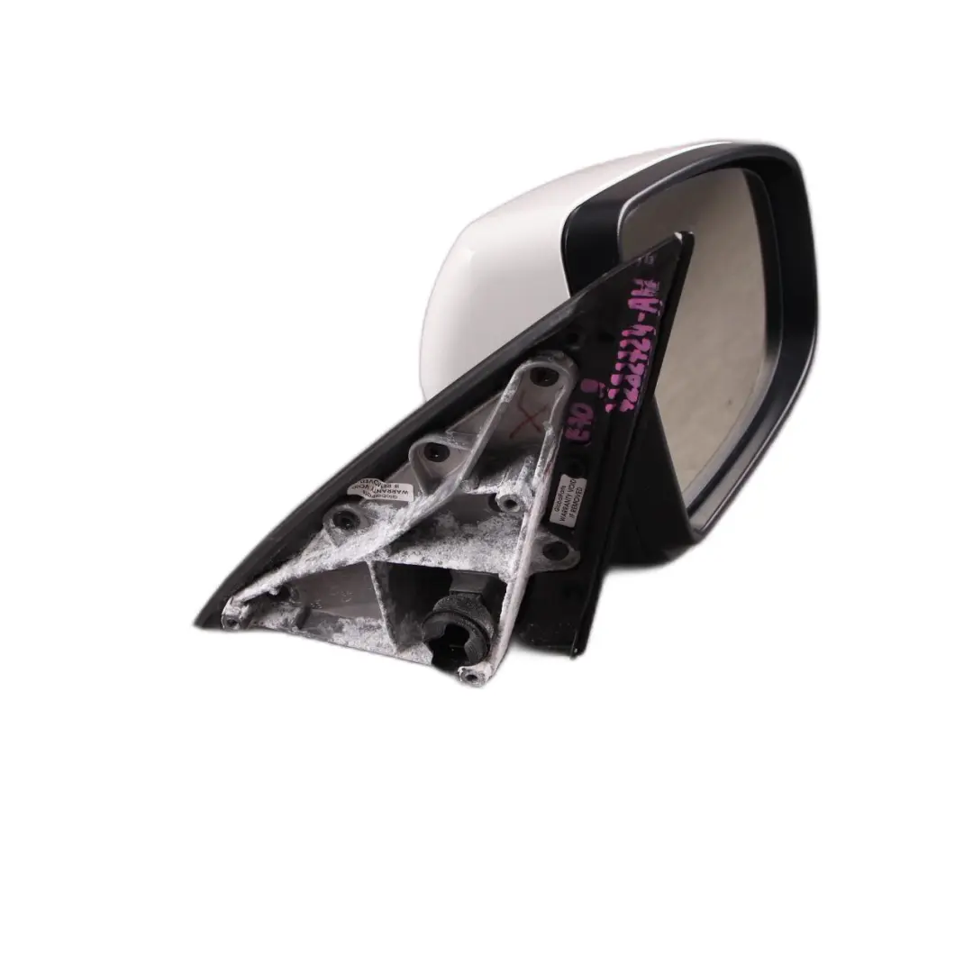 Door Wing Mirror BMW X5 E70 Auto Dip Power Fold Right Alpinweiss Alpine White to with Part number 7282724 Door Wing Mirror BMW X5 E70 Auto Dip Power Fold Right Alpinweiss Alpine White - SKU rhd-7282724-AW - Part number 7282724