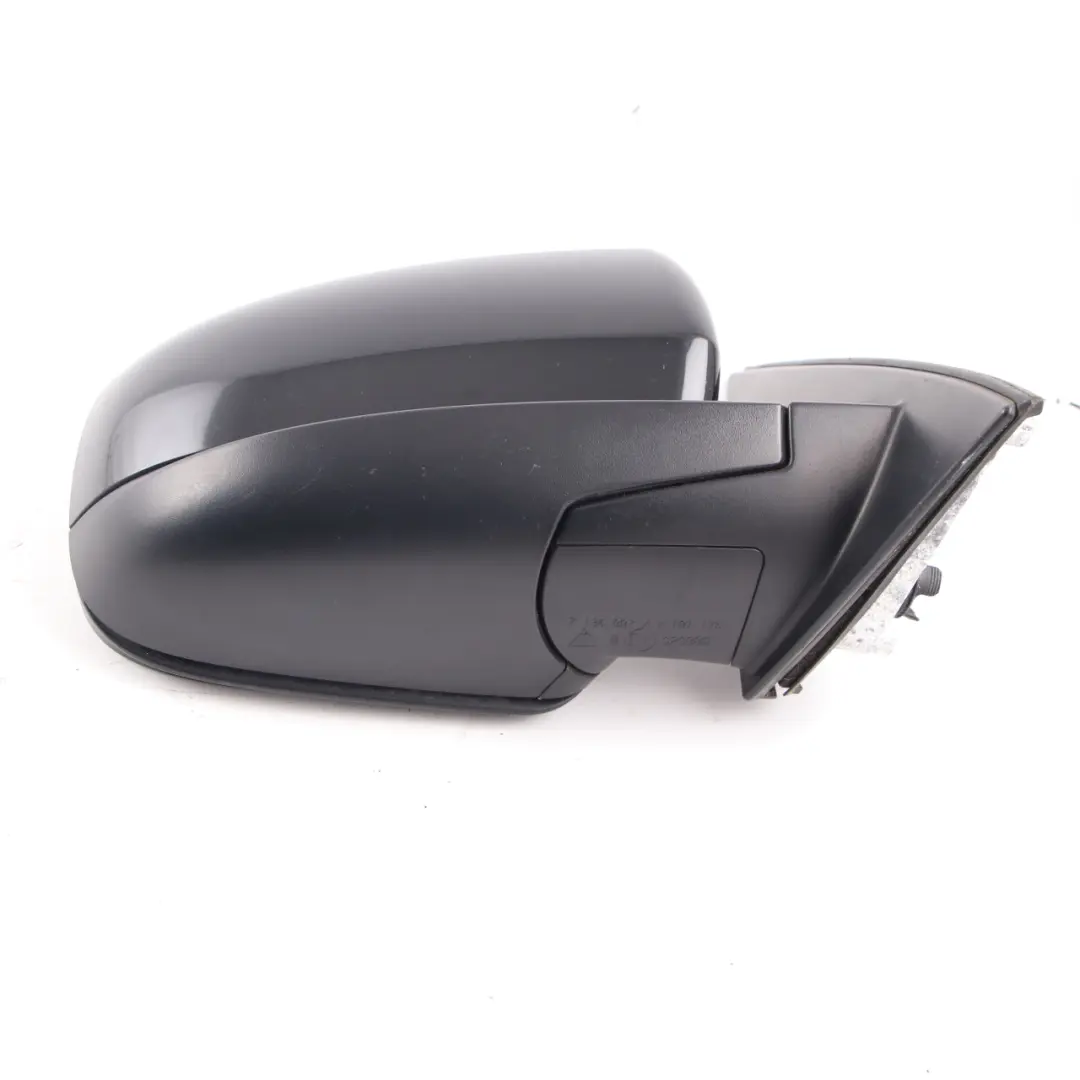 BMW X5 Series E70 Auto Dip Power Fold Right Wing Mirror O/S Black Sapphire 475 - SKU rhd-7282724-BS - Part number 7282724