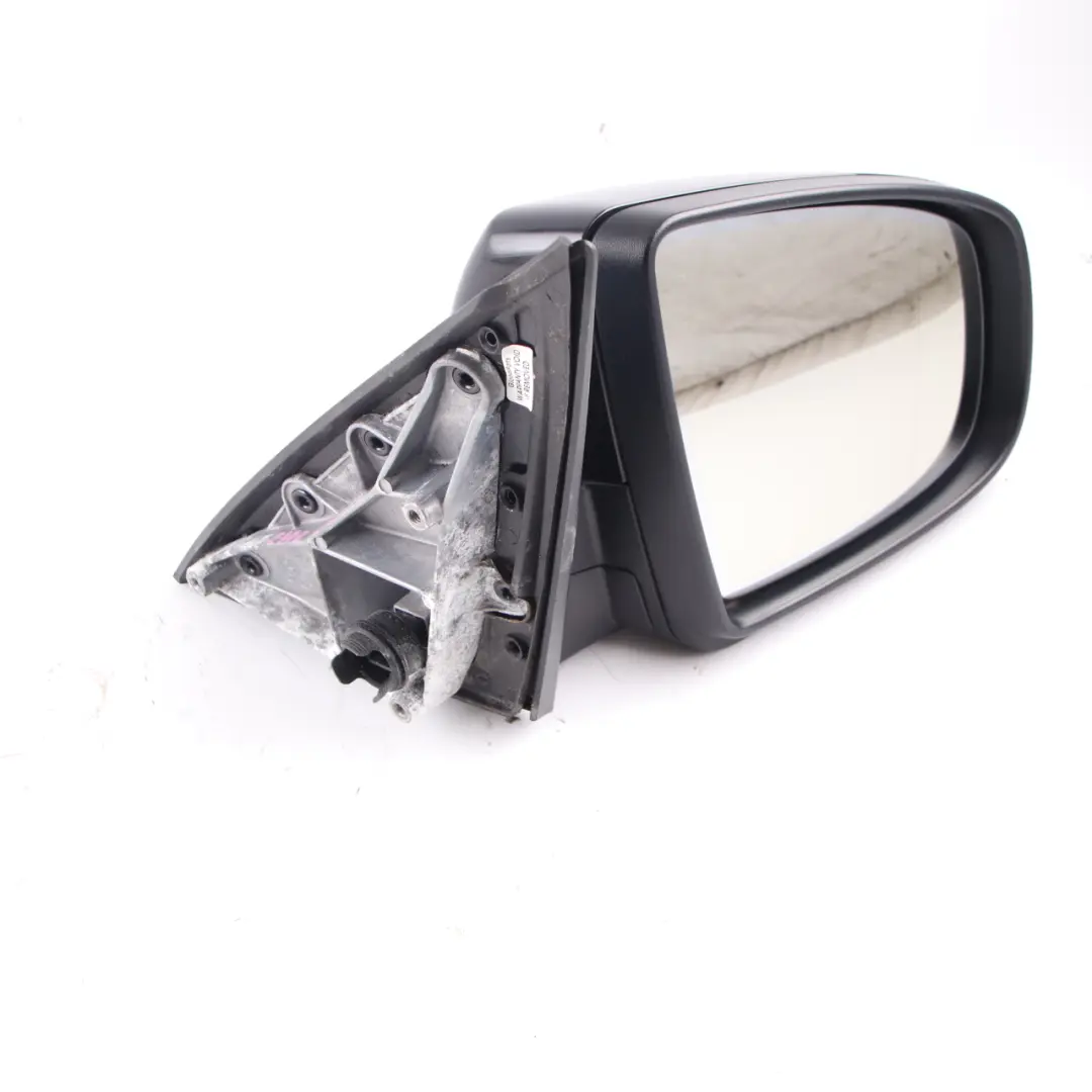 BMW X5 Series E70 Auto Dip Power Fold Right Wing Mirror O/S Black Sapphire 475 - SKU rhd-7282724-BS - Part number 7282724