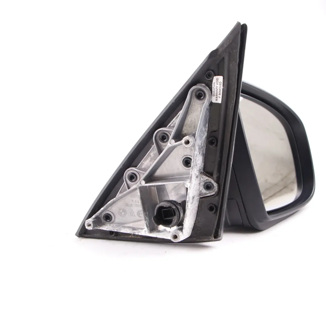 BMW X5 Series E70 Auto Dip Power Fold Right Wing Mirror O/S Black Sapphire 475 - SKU rhd-7282724-BS - Part number 7282724