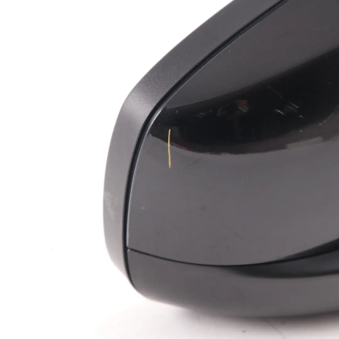 BMW X5 Series E70 Auto Dip Power Fold Right Wing Mirror O/S Black Sapphire 475 - SKU rhd-7282724-BS - Part number 7282724