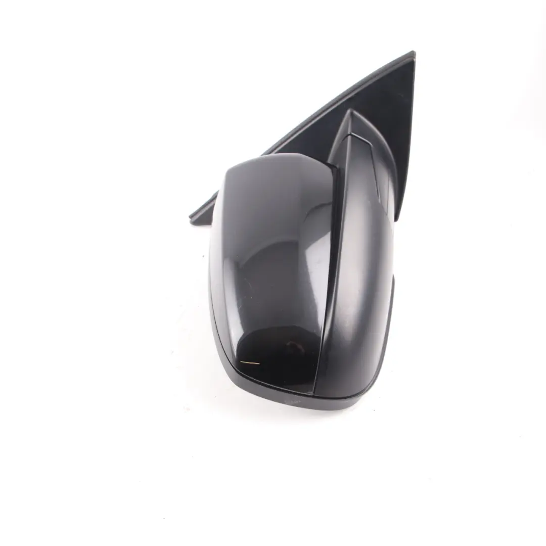 BMW X5 Series E70 Auto Dip Power Fold Right Wing Mirror O/S Black Sapphire 475 - SKU rhd-7282724-BS - Part number 7282724