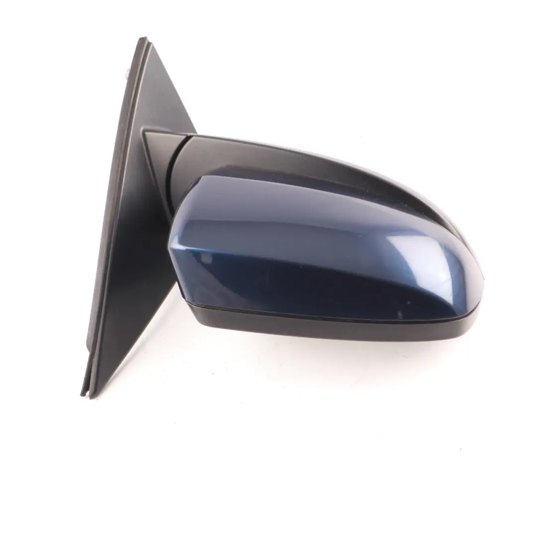 Wing Mirror Auto Dip Heated Door Right O/S 3 Pins Deep Sea Blue A76 to BMW X5 E70 with Part number 7282724 BMW X5 E70 Wing Mirror Auto Dip Heated Door Right O/S 3 Pins Deep Sea Blue A76 - SKU rhd-7282724-DSB - Part number 7282724