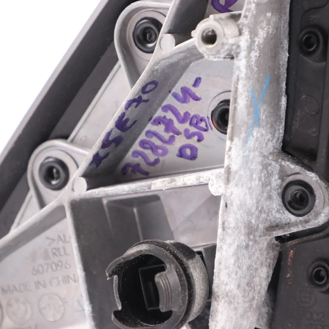 Wing Mirror Auto Dip Heated Door Right O/S 3 Pins Deep Sea Blue A76 to BMW X5 E70 with Part number 7282724 BMW X5 E70 Wing Mirror Auto Dip Heated Door Right O/S 3 Pins Deep Sea Blue A76 - SKU rhd-7282724-DSB - Part number 7282724