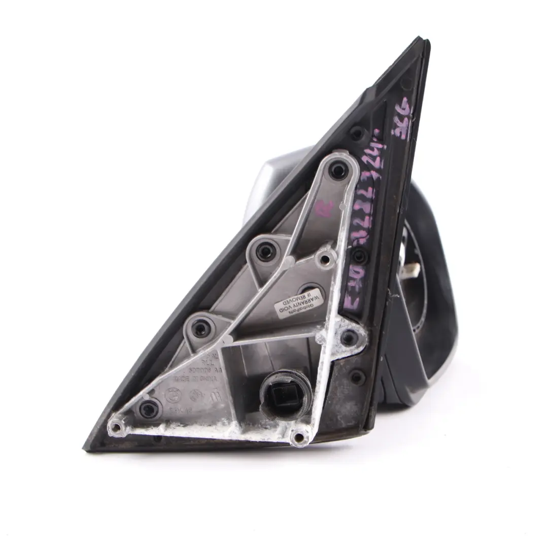 Wing Mirror BMW X5 E70 Auto Dip Power Fold Heated Door Right O/S Space Grey to with Part number 7282724 Wing Mirror BMW X5 E70 Auto Dip Power Fold Heated Door Right O/S Space Grey - SKU rhd-7282724-SCG - Part number 7282724