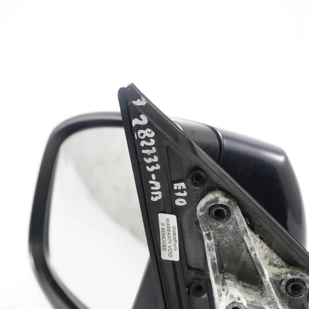 Wing Mirror Door BMW X5 E70 Outside Left Memory N/S Monacoblau Blue Metallic A35 to with Part number 7282733 Wing Mirror Door BMW X5 E70 Outside Left Memory N/S Monacoblau Blue Metallic A35 - SKU rhd-7282733-MB - Part number 7282733