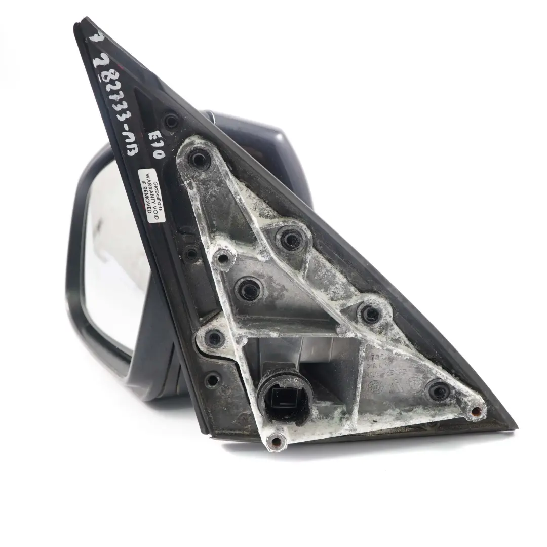 Wing Mirror Door BMW X5 E70 Outside Left Memory N/S Monacoblau Blue Metallic A35 to with Part number 7282733 Wing Mirror Door BMW X5 E70 Outside Left Memory N/S Monacoblau Blue Metallic A35 - SKU rhd-7282733-MB - Part number 7282733