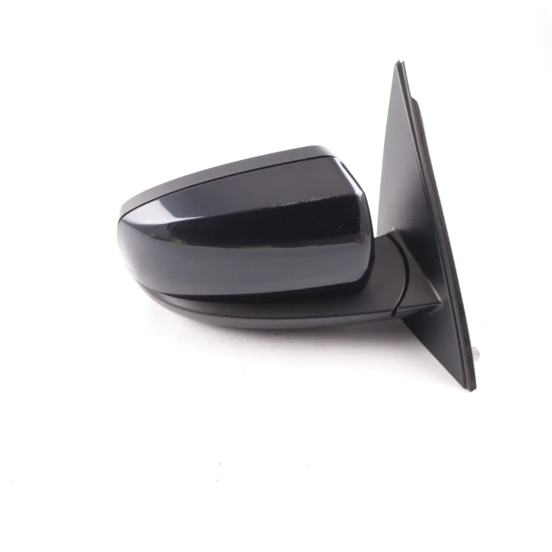 BMW X5 E70 Wing Mirror Right O/S Memory Heated Outside Carbonschwarz Black 416 - SKU rhd-7282734-CAR1 - Part number 7282734