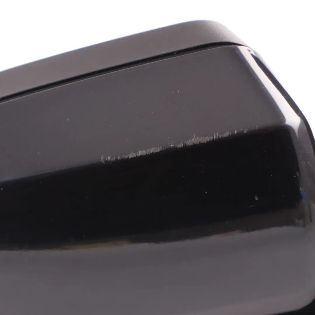 BMW X5 E70 Wing Mirror Right O/S Memory Heated Outside Carbonschwarz Black 416 - SKU rhd-7282734-CAR1 - Part number 7282734