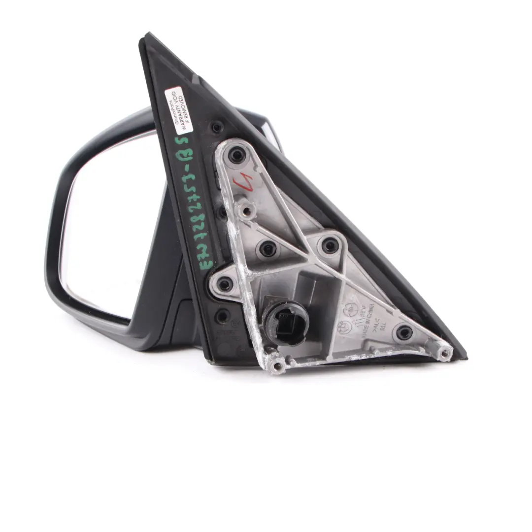 Wing Mirror Heated Outside Left Door N/S Black Sapphire Metallic 475 to BMW X6 E71 with Part number 7282753 BMW X6 E71 Wing Mirror Heated Outside Left Door N/S Black Sapphire Metallic 475 - SKU rhd-7282753-BS - Part number 7282753