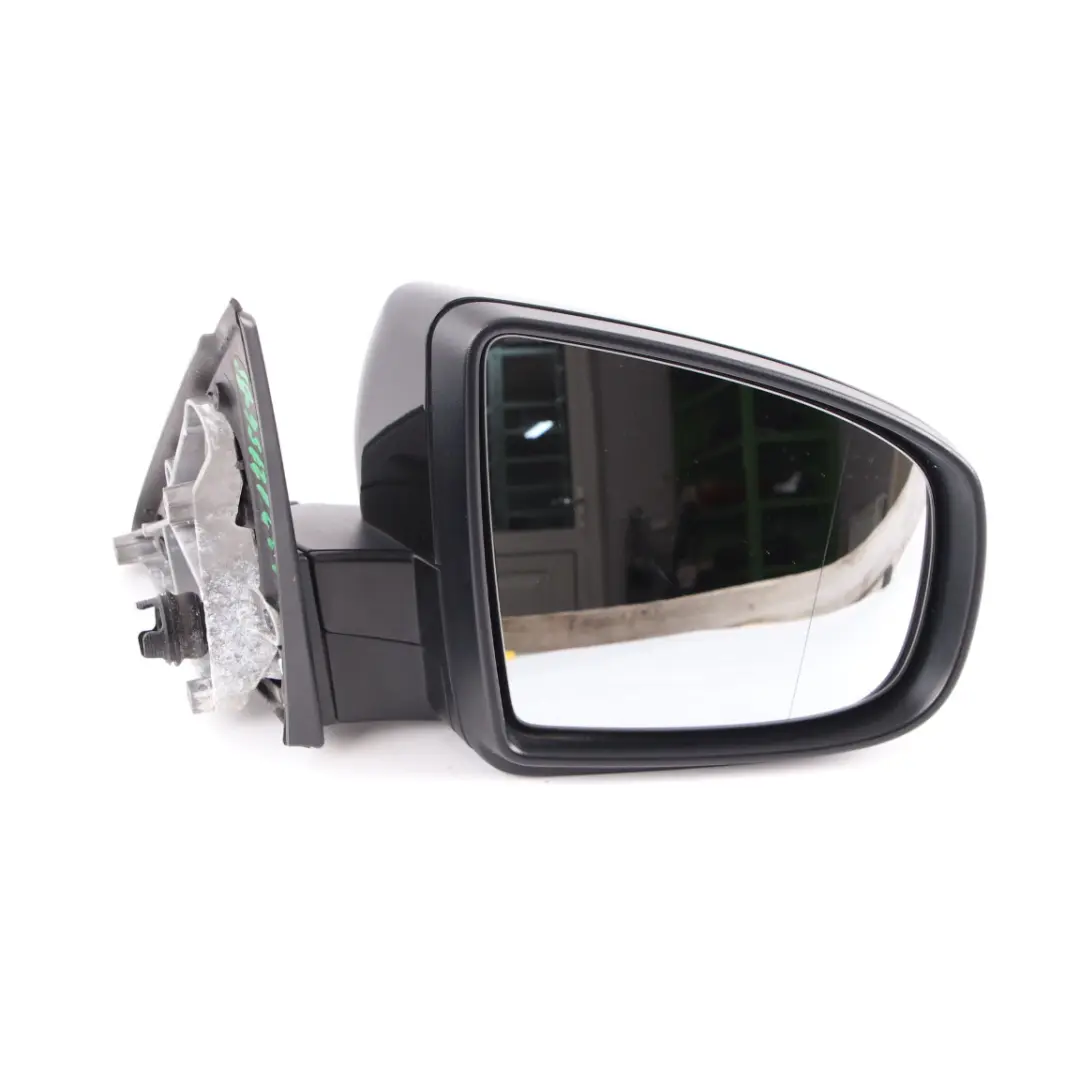 BMW X6 E71 Wing Mirror Heated Outside Right Door O/S Black Sapphire Metallic 475 - SKU rhd-7282754-BS - Part number 7282754