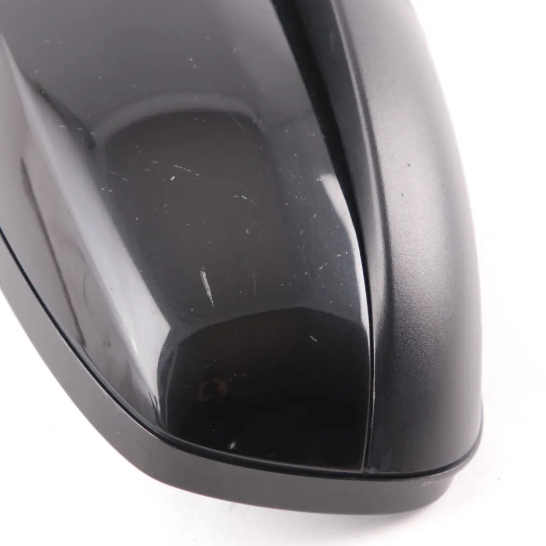 BMW X6 E71 Wing Mirror Heated Outside Right Door O/S Black Sapphire Metallic 475 - SKU rhd-7282754-BS - Part number 7282754