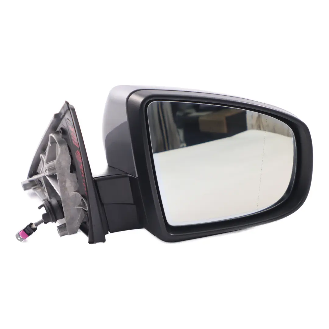BMW X6 E71 Wing Mirror Auto Dip Heated Door Right O/S Outside Space Grey - A52 - SKU rhd-7282762-SCG - Part number 7282762