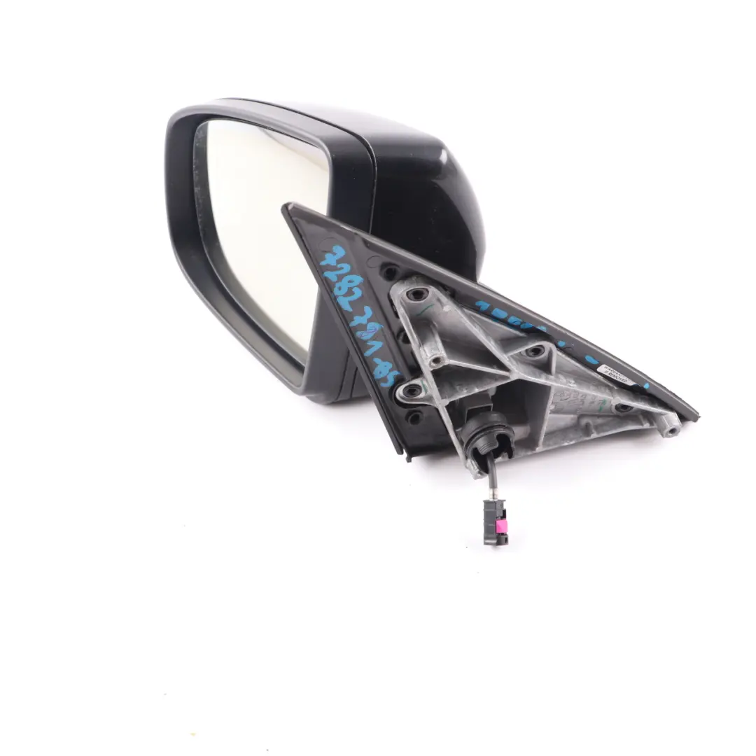 BMW X6 E71 Wing Mirror Auto Dip Left N/S Top View Camera Black Sapphire - 475 - SKU rhd-7282781-BS - Part number 7282781