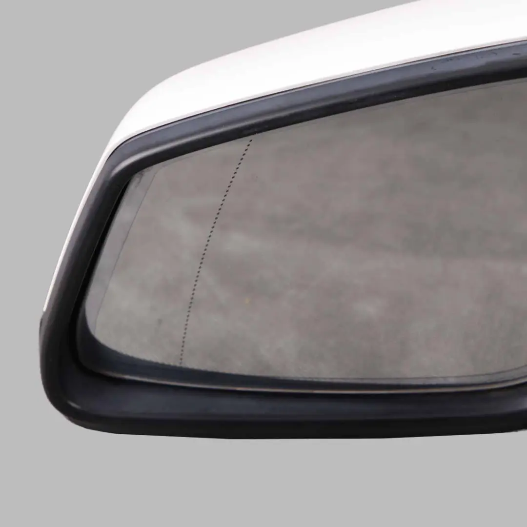  Wing Mirror BMW F10 F11 Door Left N/S Heated Auto Dip Alpinweiss White - 300 - SKU rhd-7283533-AW - Part number 7283533