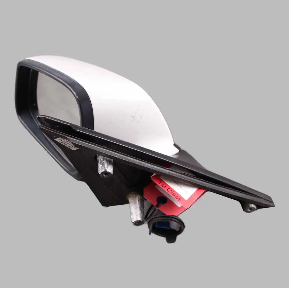 Wing Mirror BMW F10 F11 Door Left N/S Heated Auto Dip Alpinweiss White - 300 - SKU rhd-7283533-AW - Part number 7283533