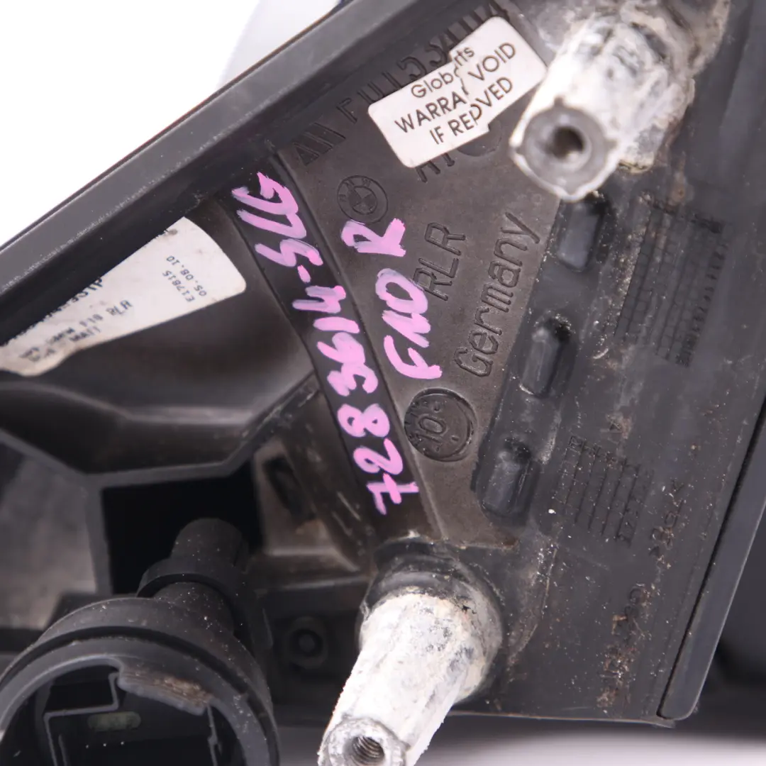 Wing Mirror BMW F10 F11 Auto Dip Power Fold Right Door Spacegrau Space Grey A52 to with Part number 7283614 Wing Mirror BMW F10 F11 Auto Dip Power Fold Right Door Spacegrau Space Grey A52 - SKU rhd-7283614-SCG - Part number 7283614