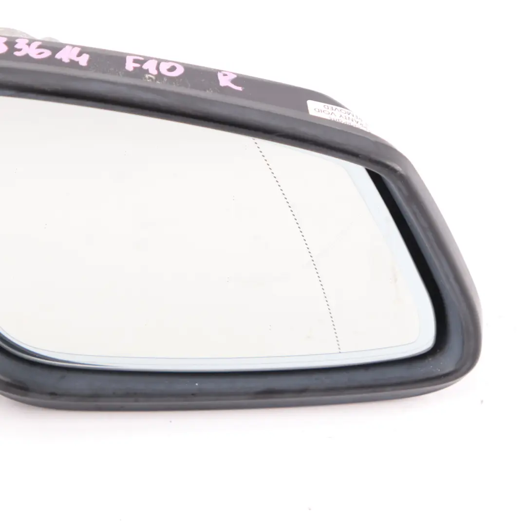 Wing Mirror BMW F10 F11 Auto Dip Heated Right Door O/S to with Part number 7283614 Wing Mirror BMW F10 F11 Auto Dip Heated Right Door O/S - SKU rhd-7283614 - Part number 7283614