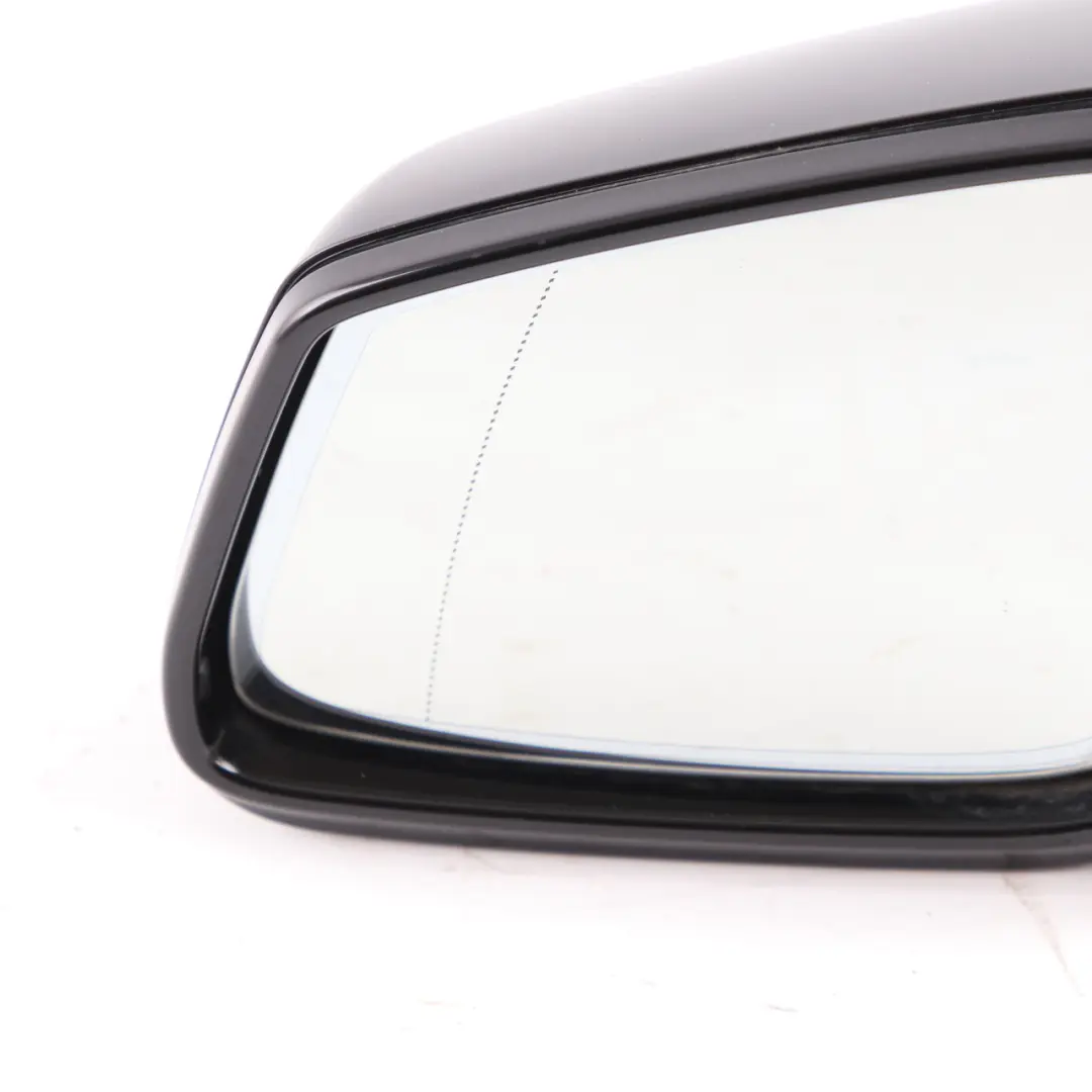 BMW F07 GT Wing Mirror Door Auto Dip Left N/S High Gloss Black Sapphire - 475 - SKU rhd-7283669-BS1 - Part number 7283669