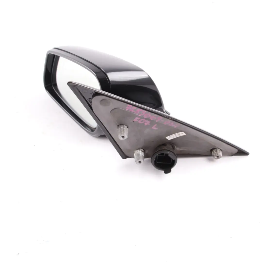 Wing Mirror Door Auto Dip Left N/S High Gloss Black Sapphire - 475 to BMW F07 GT with Part number 7283669 BMW F07 GT Wing Mirror Door Auto Dip Left N/S High Gloss Black Sapphire - 475 - SKU rhd-7283669-BS1 - Part number 7283669