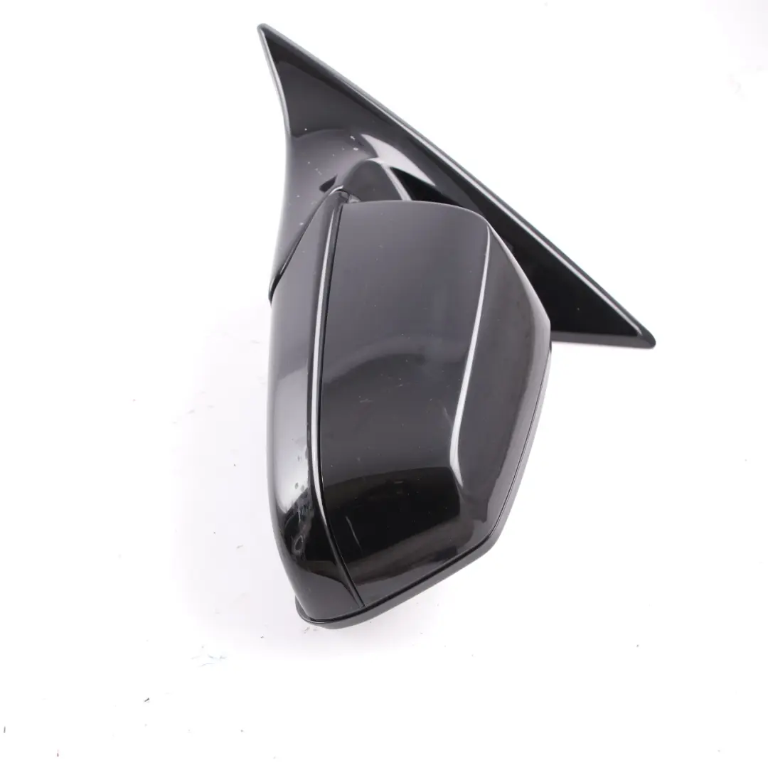 BMW F07 GT Wing Mirror Door Auto Dip Left N/S High Gloss Black Sapphire - 475 - SKU rhd-7283669-BS1 - Part number 7283669