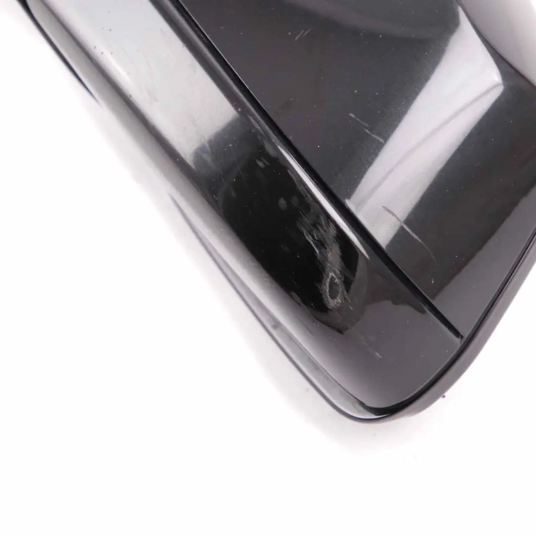 BMW F07 GT Wing Mirror Door Auto Dip Left N/S High Gloss Black Sapphire - 475 - SKU rhd-7283669-BS1 - Part number 7283669