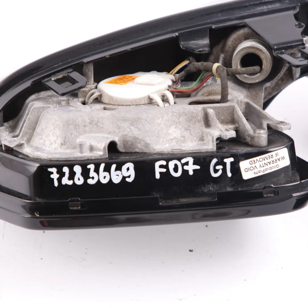 Wing Mirror Door BMW F07 GT Auto Dip Heated Left N/S High Gloss Shadow Line to with Part number 7283669 Wing Mirror Door BMW F07 GT Auto Dip Heated Left N/S High Gloss Shadow Line - SKU rhd-7283669 - Part number 7283669