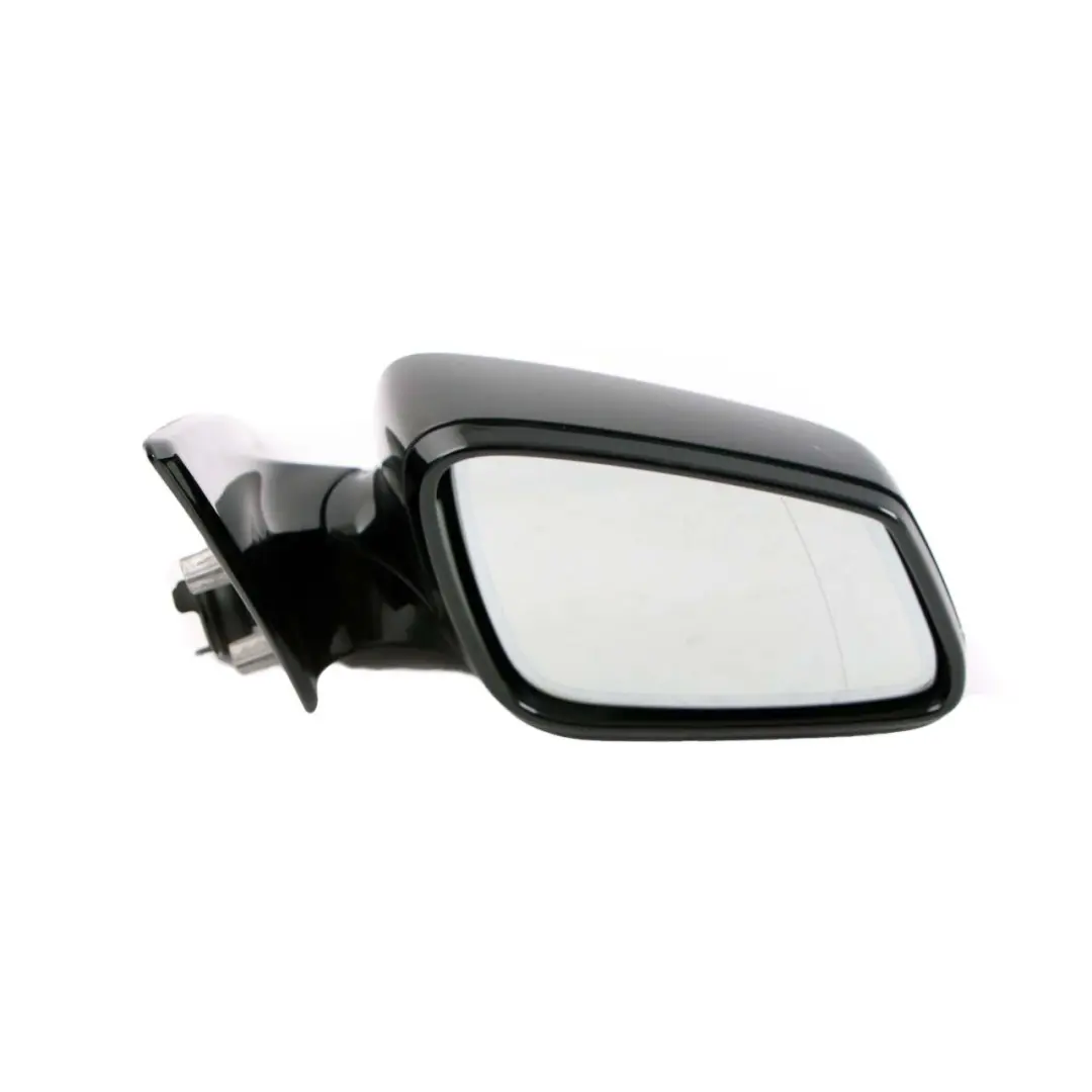 BMW 5 Series F07 GT Auto Dip Right Wing Mirror O/S High Gloss Black Sapphire 475 - SKU rhd-7283670-BS - Part number 7283670