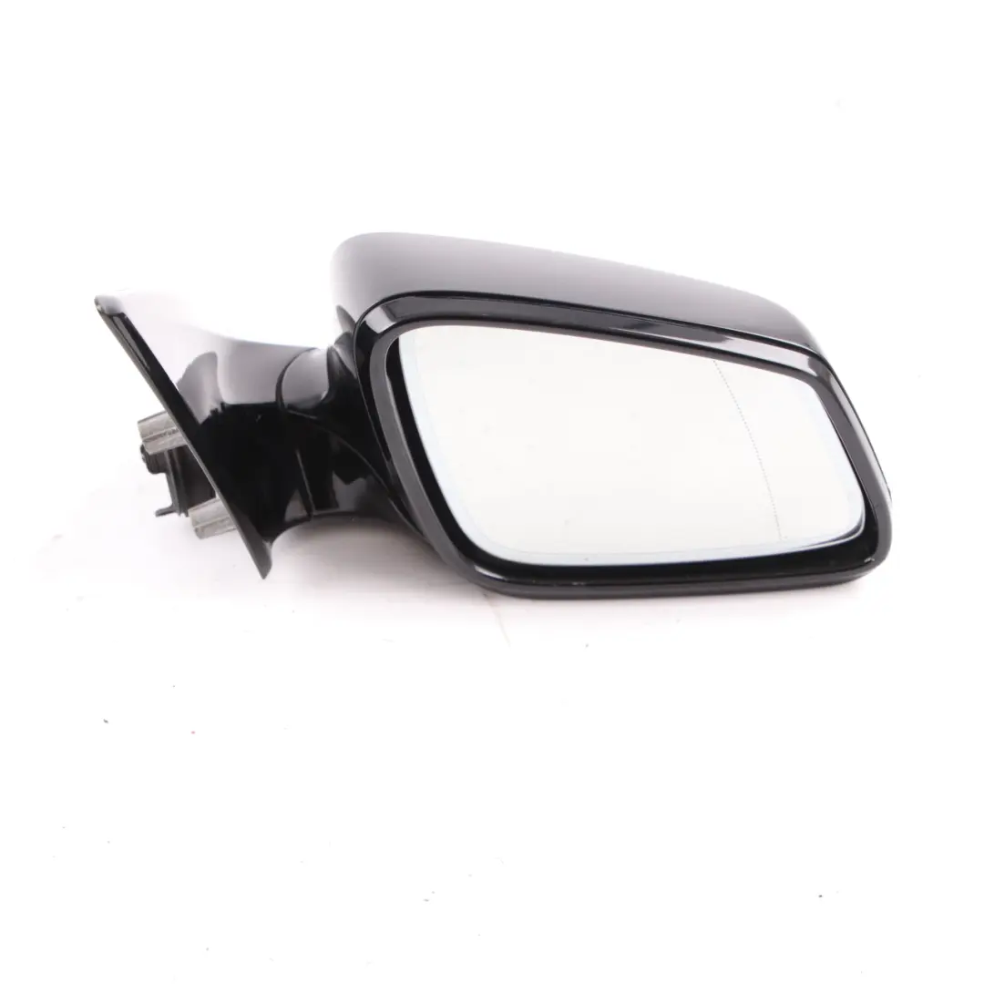 BMW F07 GT Auto Dip Wing Mirror Right O/S High Gloss Black Sapphire 475 - SKU rhd-7283670-BS1 - Part number 7283670
