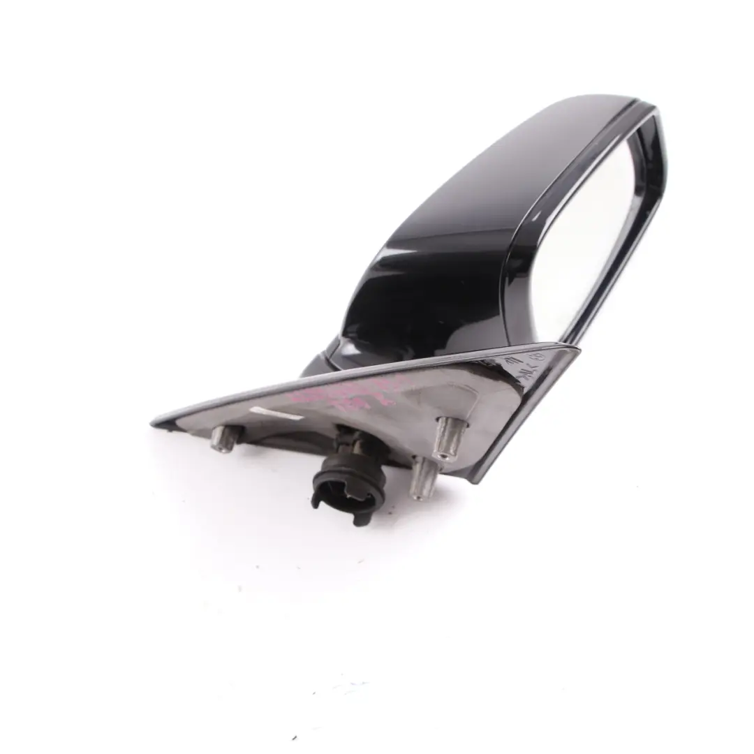 BMW F07 GT Auto Dip Wing Mirror Right O/S High Gloss Black Sapphire 475 - SKU rhd-7283670-BS1 - Part number 7283670