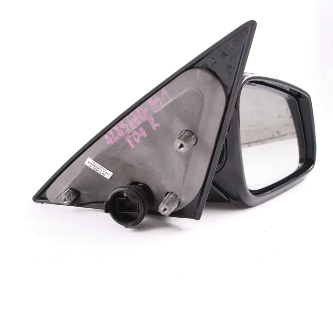 BMW F07 GT Auto Dip Wing Mirror Right O/S High Gloss Black Sapphire 475 - SKU rhd-7283670-BS1 - Part number 7283670
