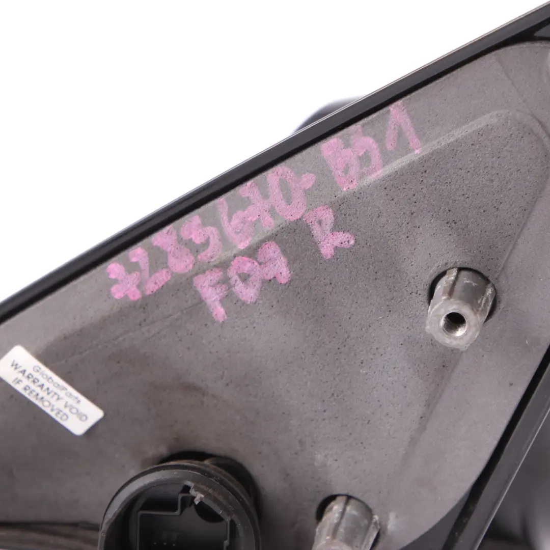 Dip Wing Mirror Right O/S High Gloss Black Sapphire 475 to BMW F07 GT Auto with Part number 7283670 BMW F07 GT Auto Dip Wing Mirror Right O/S High Gloss Black Sapphire 475 - SKU rhd-7283670-BS1 - Part number 7283670