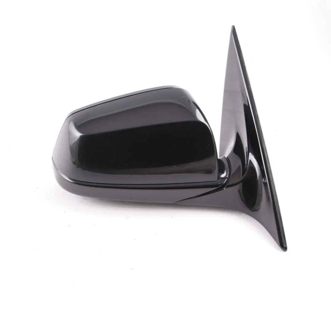 BMW F07 GT Auto Dip Wing Mirror Right O/S High Gloss Black Sapphire 475 - SKU rhd-7283670-BS1 - Part number 7283670
