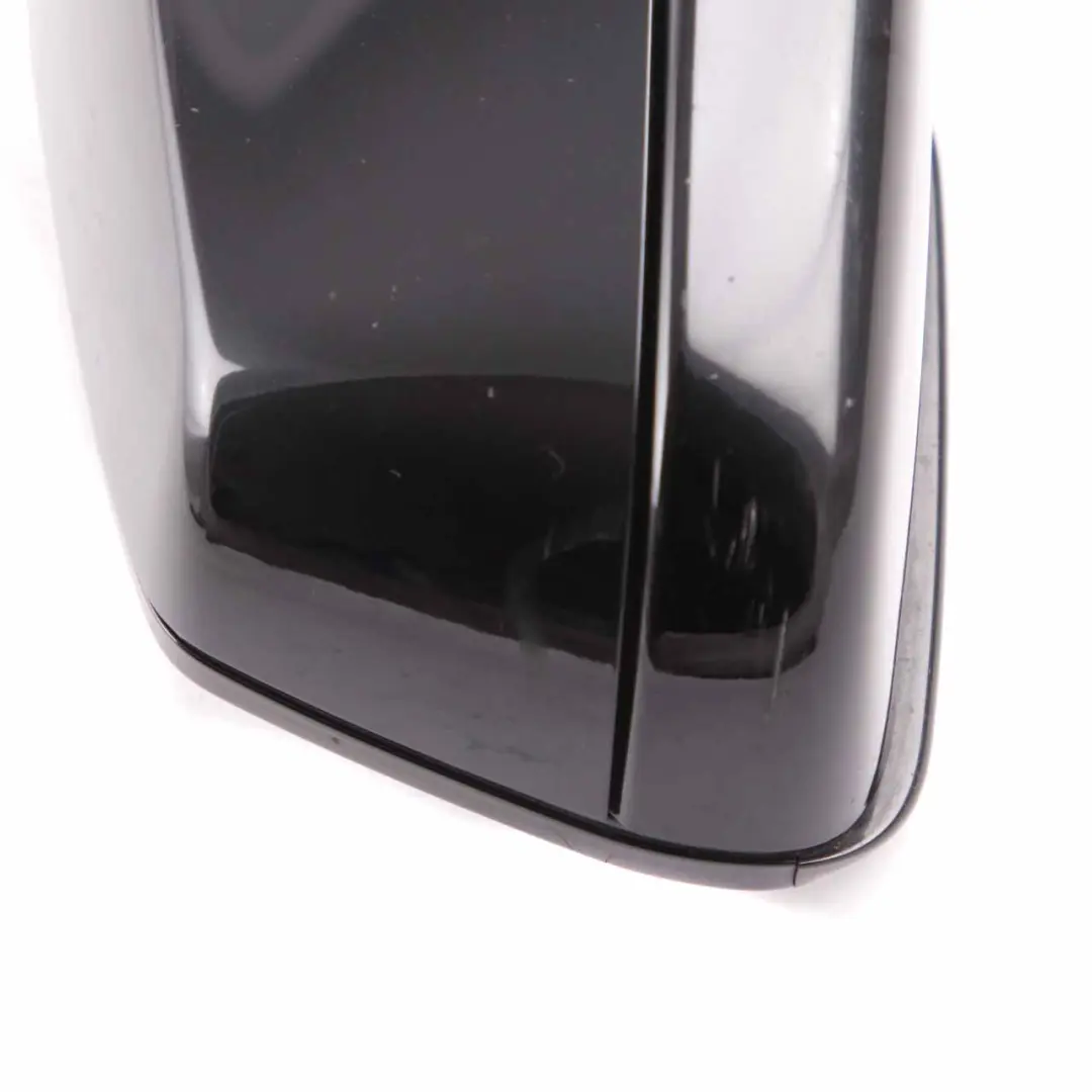 BMW F07 GT Auto Dip Wing Mirror Right O/S High Gloss Black Sapphire 475 - SKU rhd-7283670-BS1 - Part number 7283670