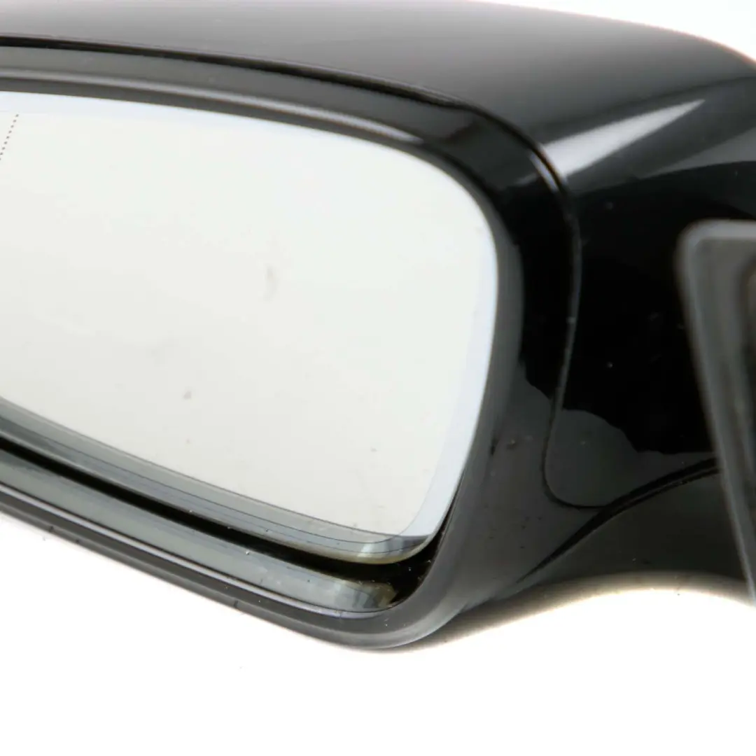 BMW E63 E64 LCI Auto Dip Power Fold M Sport Left Wing Mirror N/S Black Sapphire - SKU rhd-7283751-BS - Part number 7283751
