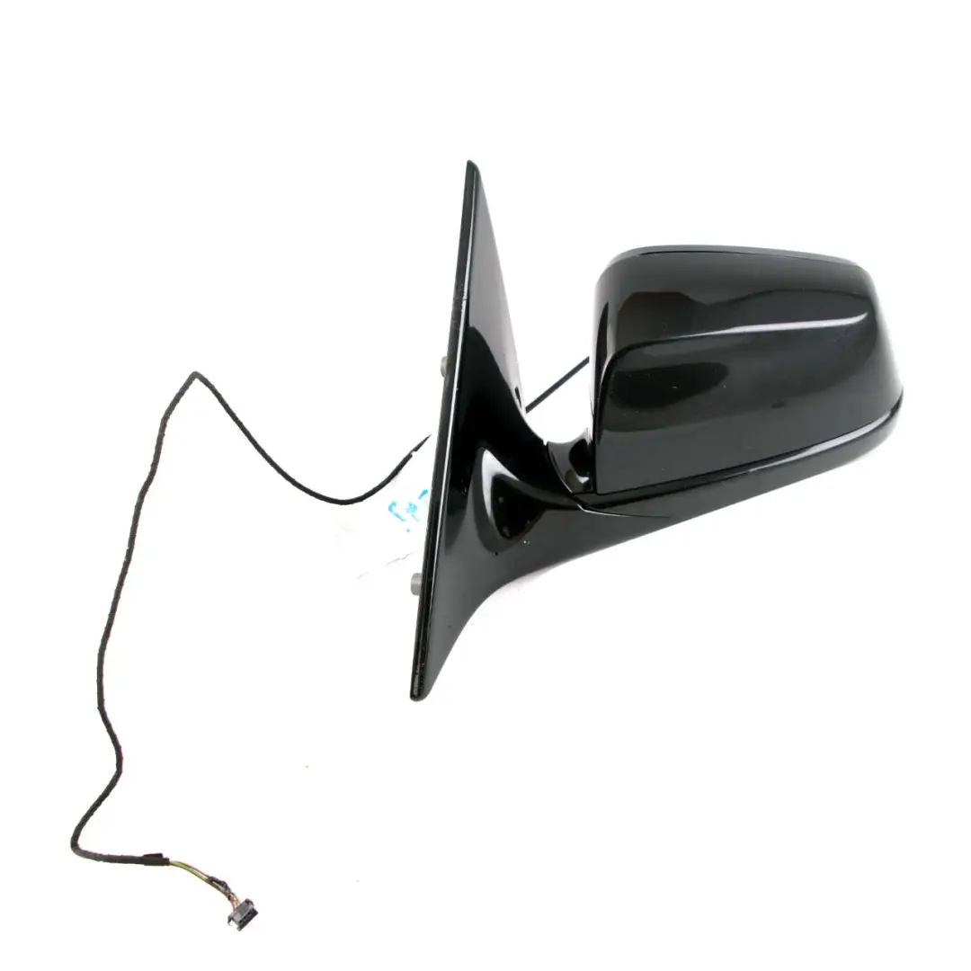 Dip Power Fold M Sport Left Wing Mirror N/S Black Sapphire to BMW E63 E64 LCI Auto with Part number 7283751 BMW E63 E64 LCI Auto Dip Power Fold M Sport Left Wing Mirror N/S Black Sapphire - SKU rhd-7283751-BS - Part number 7283751