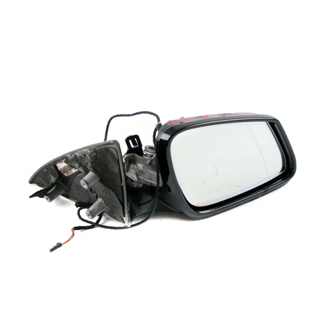 BMW E63 E64 LCI Auto Dip Power Fold M Sport Right Wing Mirror O/S Black Sapphire - SKU rhd-7283752-BS - Part number 7283752