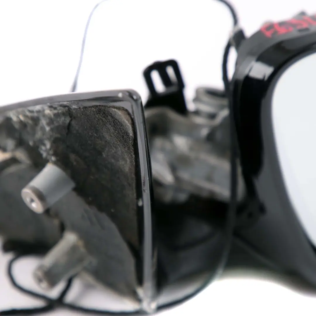 Dip Power Fold M Sport Right Wing Mirror O/S Black Sapphire to BMW E63 E64 LCI Auto with Part number 7283752 BMW E63 E64 LCI Auto Dip Power Fold M Sport Right Wing Mirror O/S Black Sapphire - SKU rhd-7283752-BS - Part number 7283752