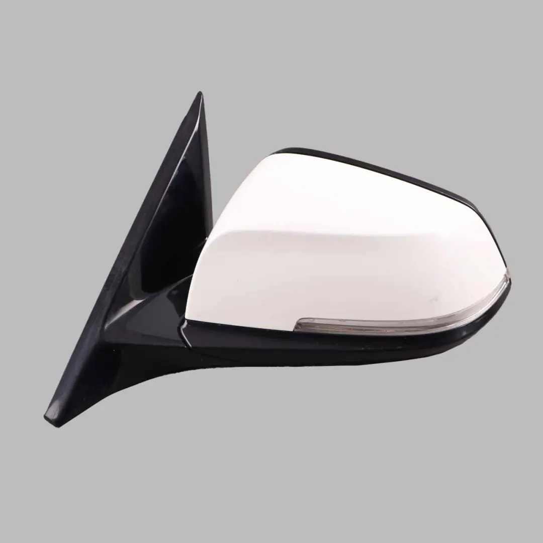  Wing Mirror BMW F32 F36 High Gloss Heated Left N/S 6 Pins Alpine White - 300 - SKU rhd-7285205-AW - Part number 7285205