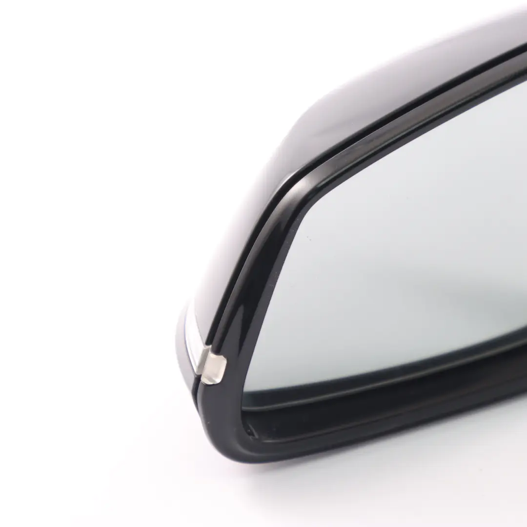  Wing Mirror BMW F32 F36 Heated Door Left N/S High Gloss Outside Black 5 Pins - SKU rhd-7285205-BLK - Part number 7285205