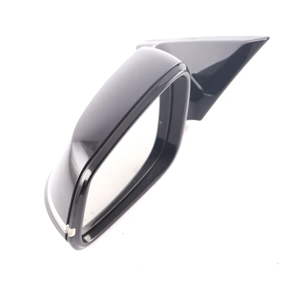 Wing Mirror BMW F32 F36 High Gloss Heated Left N/S Black Sapphire Metallic 475 - SKU rhd-7285205-BS - Part number 7285205