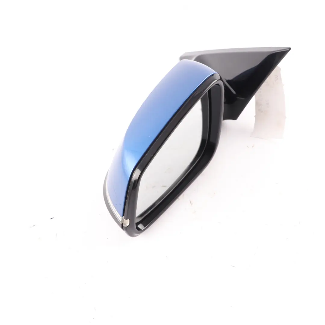  Wing Mirror BMW F32 F36 High Gloss Heated Left N/S 6 Pins Estoril Blue - B45 - SKU rhd-7285205-EB - Part number 7285205