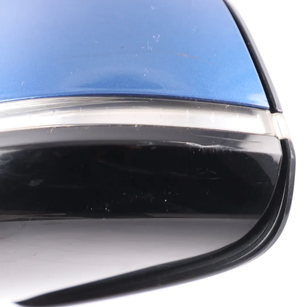  Wing Mirror BMW F32 F36 High Gloss Heated Left N/S 6 Pins Estoril Blue - B45 - SKU rhd-7285205-EB - Part number 7285205