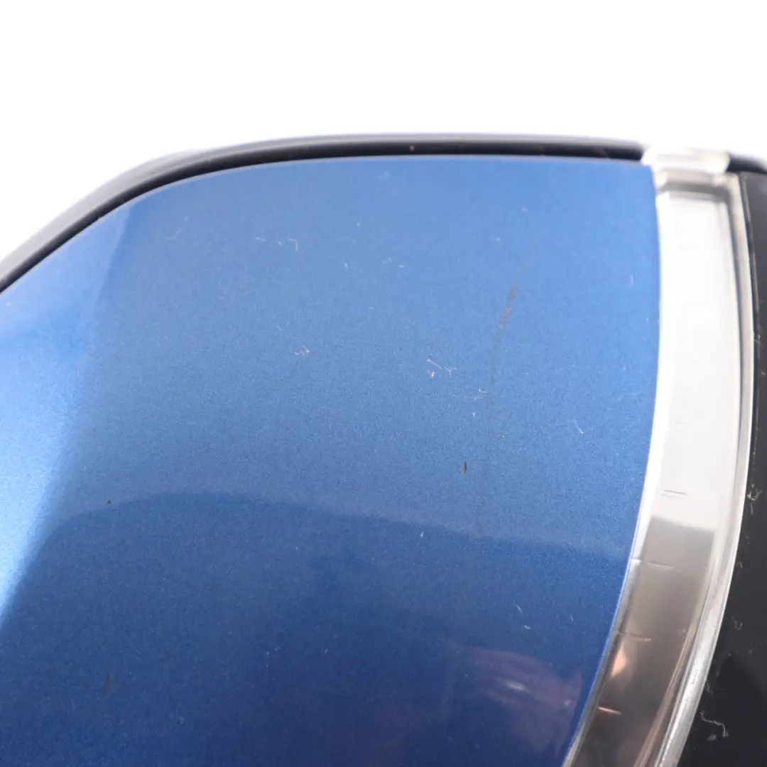  Wing Mirror BMW F32 F36 High Gloss Heated Left N/S 6 Pins Estoril Blue - B45 - SKU rhd-7285205-EB - Part number 7285205