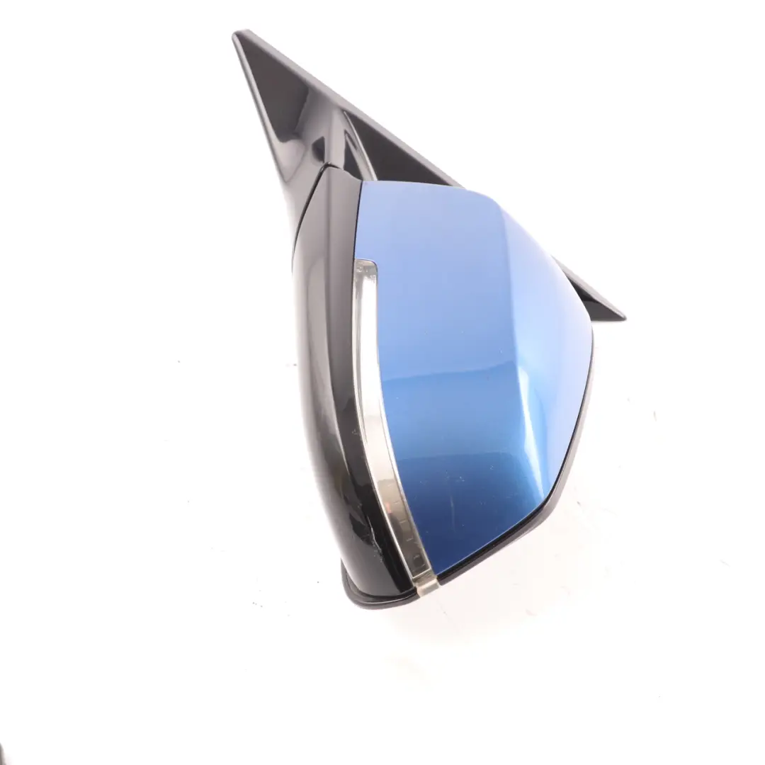  Wing Mirror BMW F32 F36 High Gloss Heated Left N/S 6 Pins Estoril Blue - B45 - SKU rhd-7285205-EB - Part number 7285205