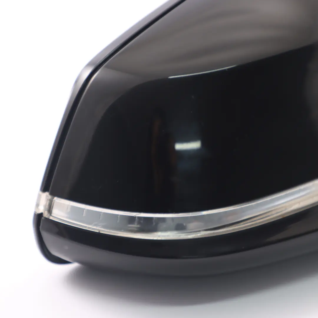  Wing Mirror BMW F32 F36 High Gloss Heated Right O/S Outside 5 Pins Black - SKU rhd-7285206-BLK - Part number 7285206