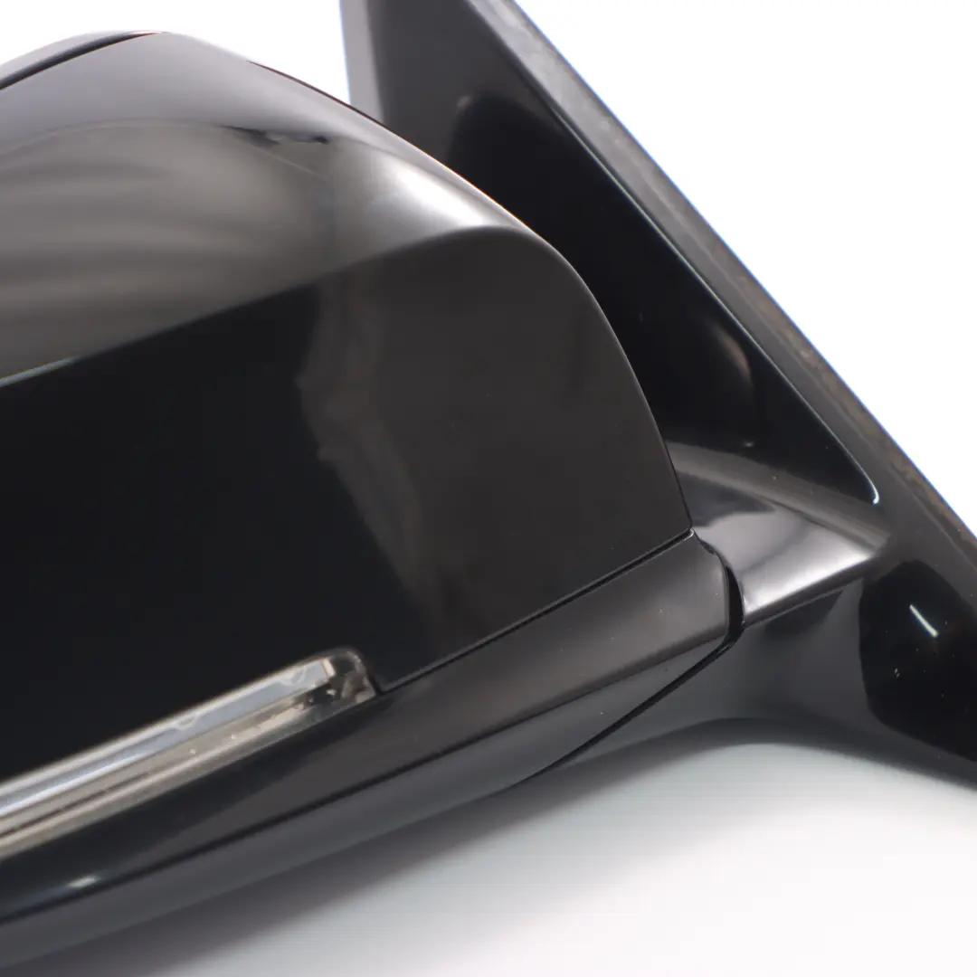  Wing Mirror BMW F32 F36 High Gloss Heated Right O/S Outside 5 Pins Black - SKU rhd-7285206-BLK - Part number 7285206