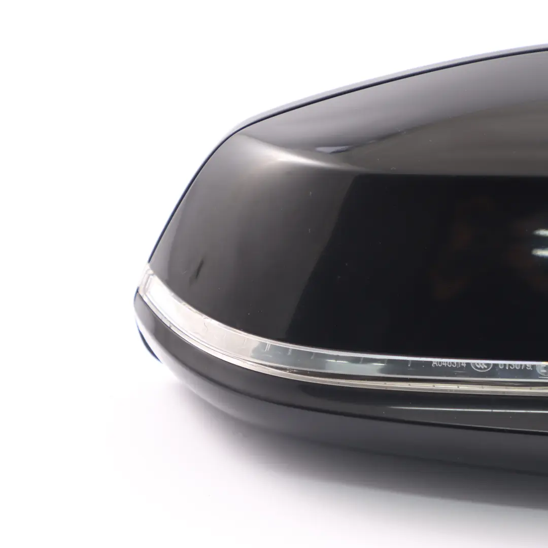  Wing Mirror BMW F32 F36 High Gloss Heated Right O/S Outside 5 Pins Black - SKU rhd-7285206-BLK - Part number 7285206