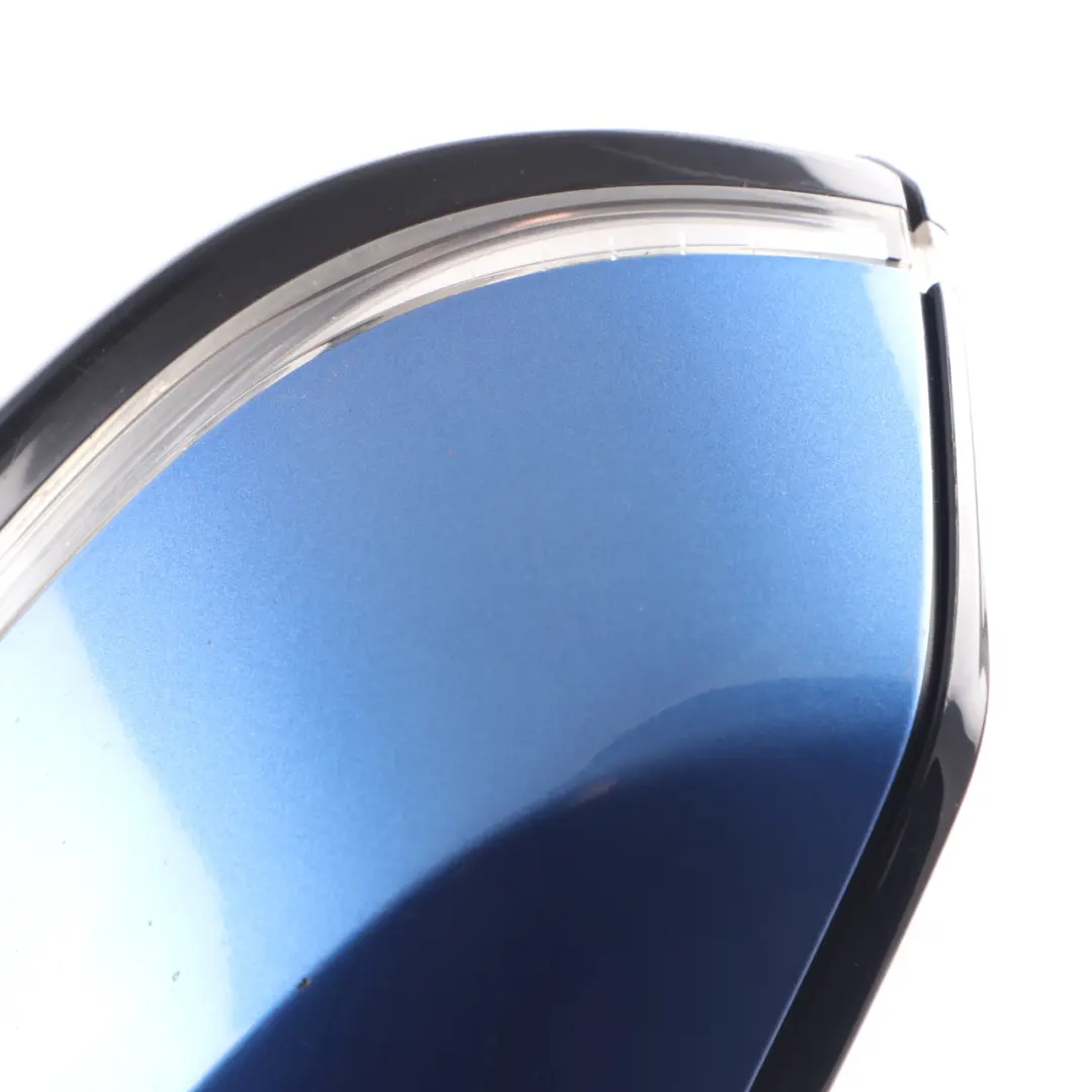  Wing Mirror BMW F32 F36 High Gloss Heated Right O/S 6 Pins Estoril Blue - B45 - SKU rhd-7285206-EB - Part number 7285206