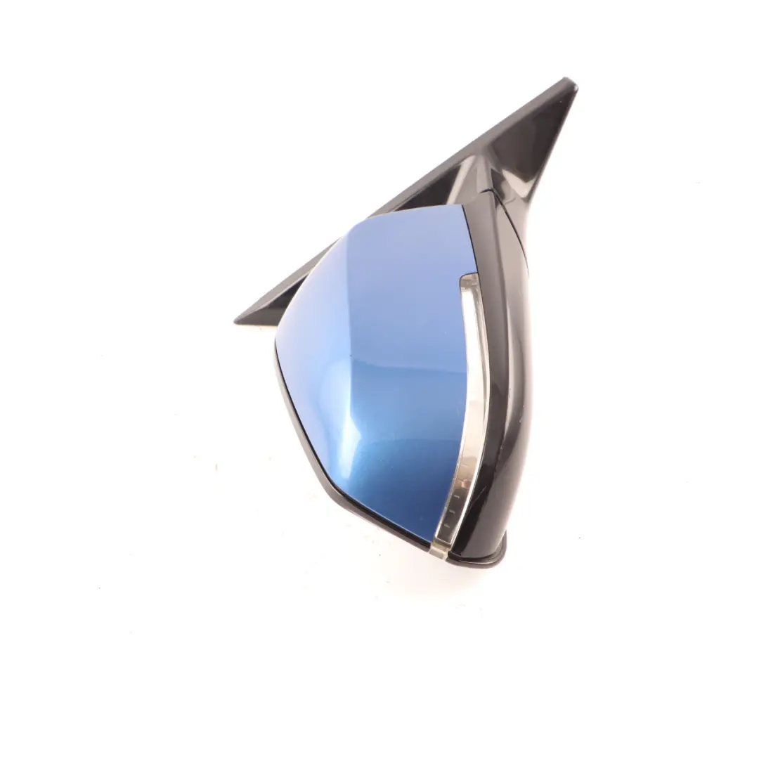  Wing Mirror BMW F32 F36 High Gloss Heated Right O/S 6 Pins Estoril Blue - B45 - SKU rhd-7285206-EB - Part number 7285206